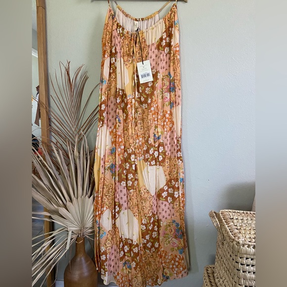 Spell Freda Strappy Maxi Dress NWT XS - Picture 2 of 9